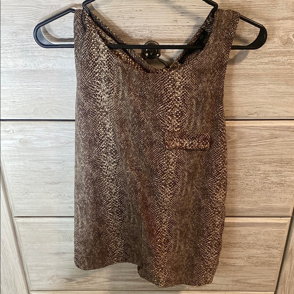 Zara Brown Tank Top